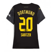 Borussia Dortmund Marcel Sabitzer #20 Bortatröja Dam 2024-25 Kortärmad